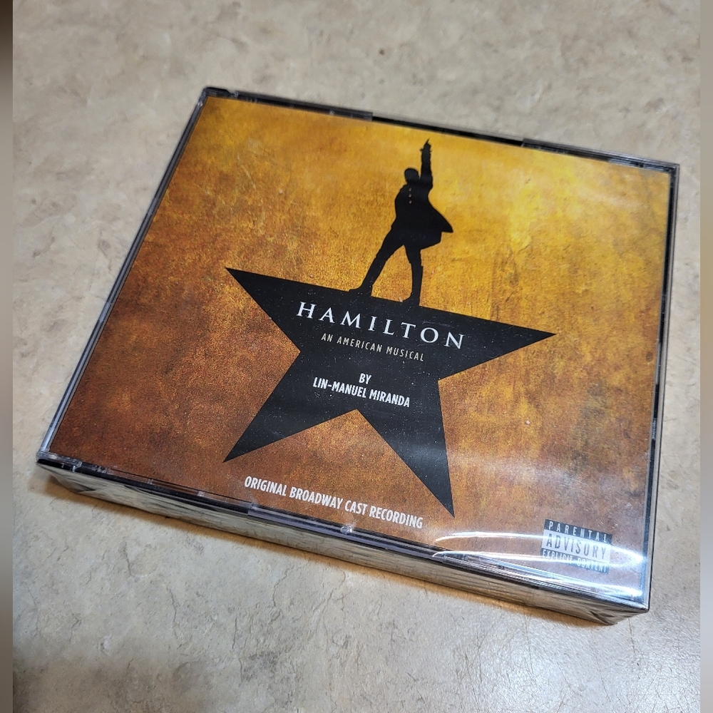 Factory Sealed Original Broadway Cast Recordings of Hamilton - CDs